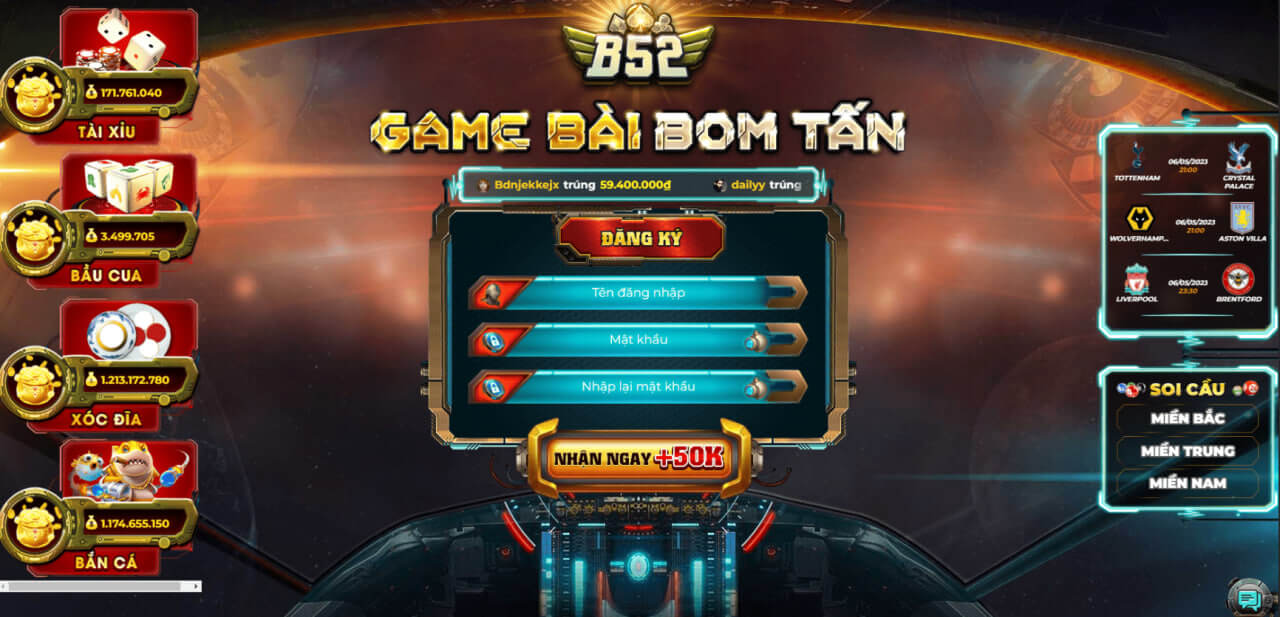 B52 là một trong những game bài đổi thưởng nhiều người chơi nhất hiện nay